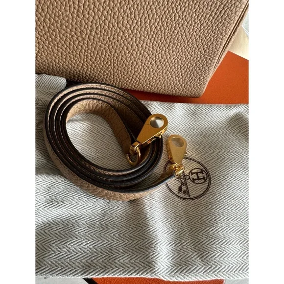 2022 Hermes Kelly 25 Togo Chai gold hardware - Picture 12 of 15